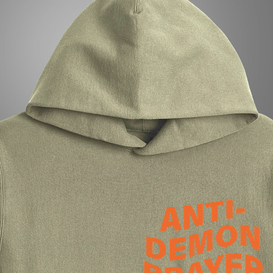 Anti-Demon Prayer Club Premium Hoodie – "Militant Mercy" Edition | Kingdom District
